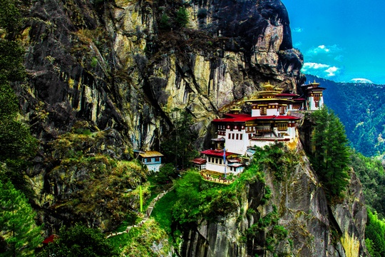 Tiger Nest Monastery, Taktsang, Bhutan Cultural Tour