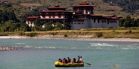 White Water Rafting in Bhutan